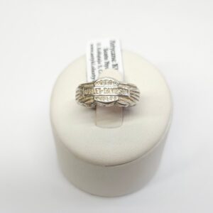 Srebrny pierścionek sygnet Harley-Davidson, srebro pr. 0,800 roz. 12