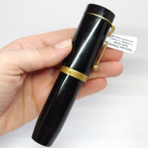 Grube pióro ze złotą stalówką, złoto pr. 0,585